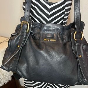 Miu Miu black satchel